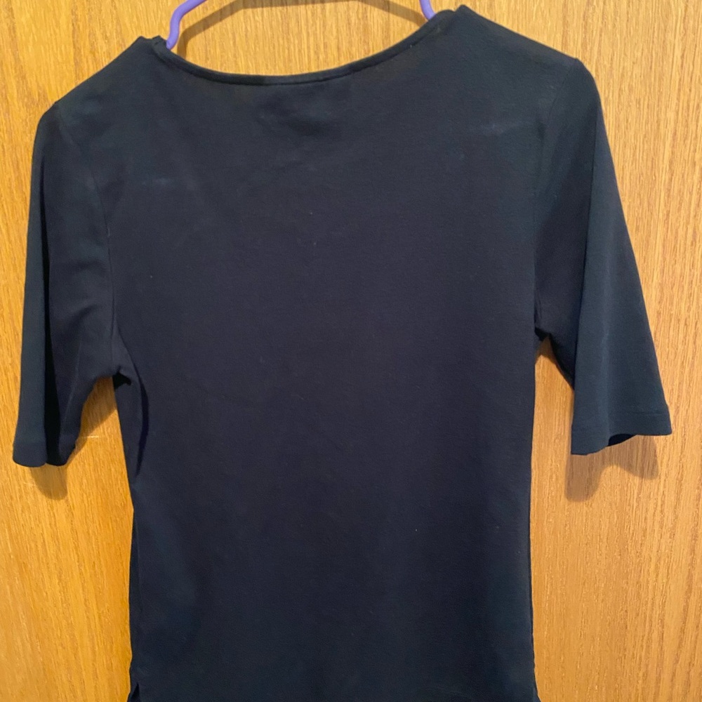 Karen Scott Women’s Short Sleeve Sweater - Picture 3 of 5